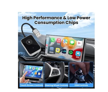 CarPlay & Android Auto | מתאם אלחוטי אוניברסלי לרכב