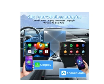 CarPlay & Android Auto | מתאם אלחוטי אוניברסלי לרכב