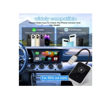 CarPlay & Android Auto | מתאם אלחוטי אוניברסלי לרכב