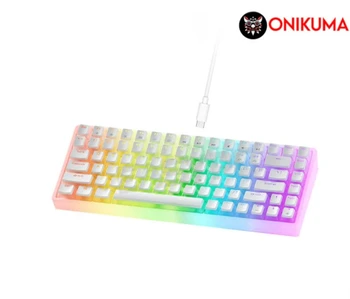 מקלדת מכנית | ONIKUMA G30 | צבע לבן