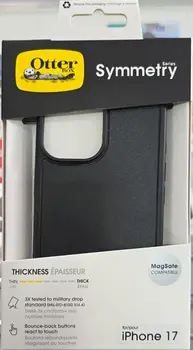 כיסוי אוטרבוקס לאייפון 17 | OtterBox Symmetry MagSafe שחור