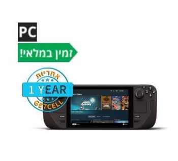 קונסולת משחקים VALVE STEAM DECK 256GB eMMC